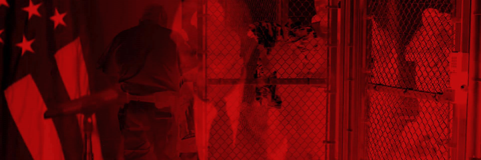 Michael Takeo Magruder, Zero Tolerance, still from algorithmic video, 2018. Copyright and courtesy of the artist