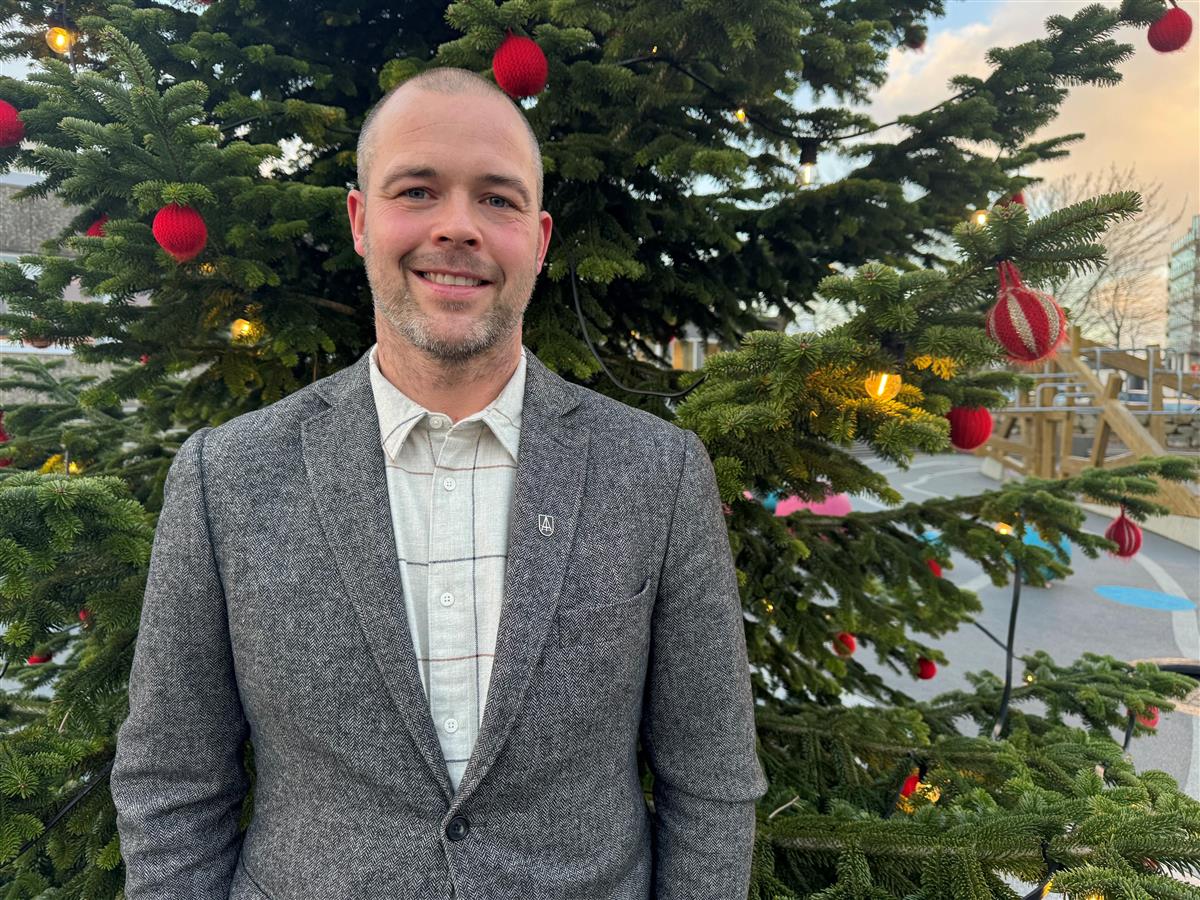 Ordførar Andreas Bjorland - Klikk for stort bilete