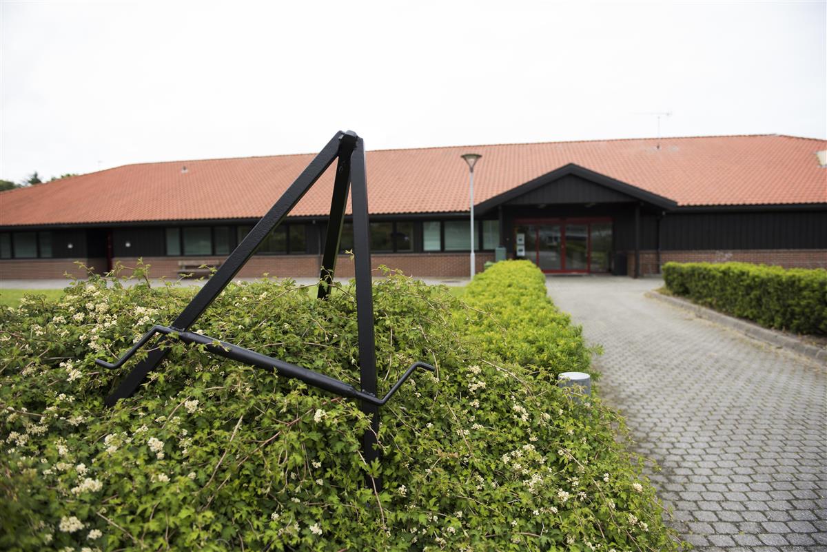 Bilete av Hå bibliotek på Nærbø i samband med medverknadsmøte om nytt bustadområde for Nærbø sentrum i delfelt 3C - Klikk for stort bilete